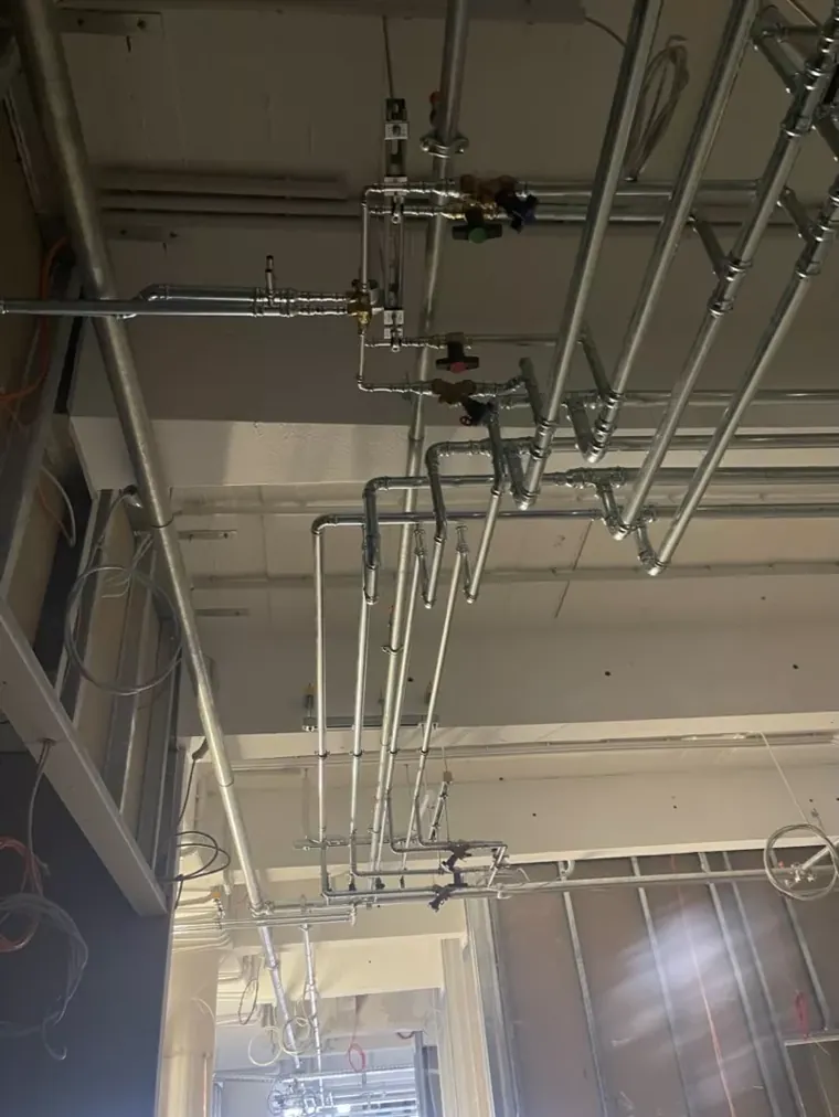 Rohrleitungen im Pressfitting-System